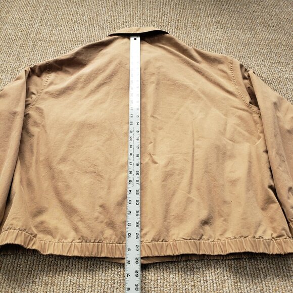 Vintage Polo Ralph Lauren Bi-Swing Jacket 2X Big Khaki Tan Harrington Bomber - Picture 11 of 11